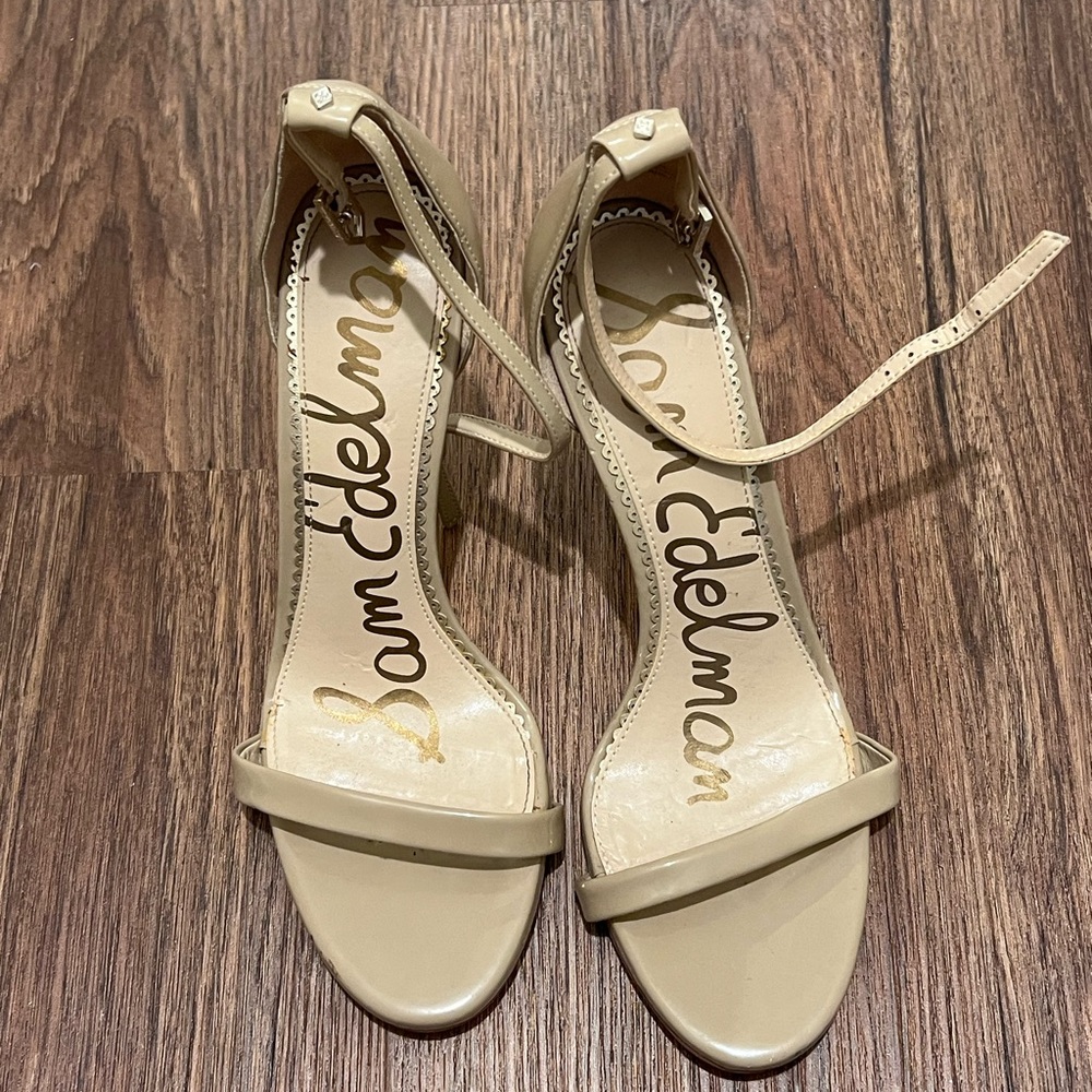 Sam Edelman Sandal Heel Almost Brand New!